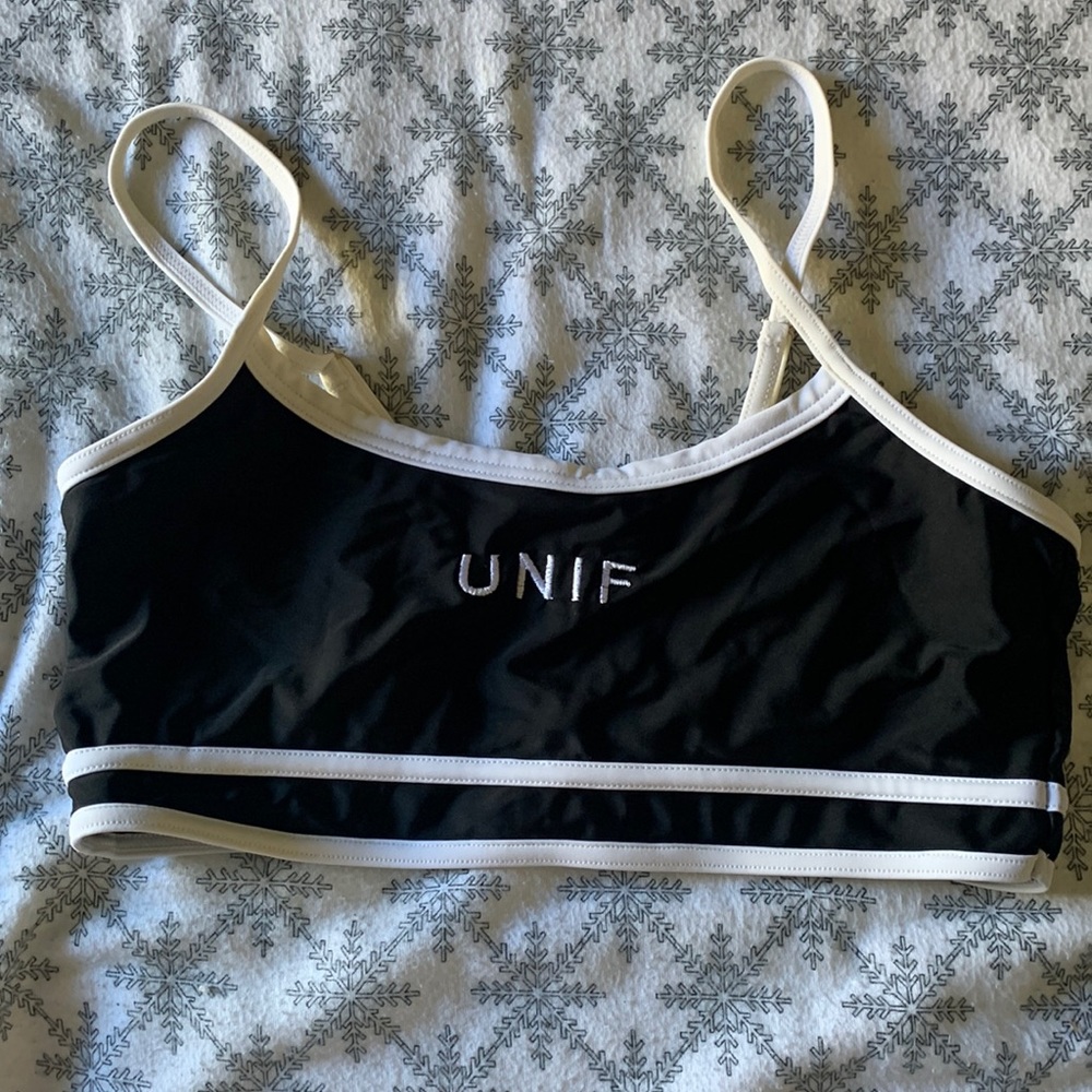 Black UNIF bikini top
